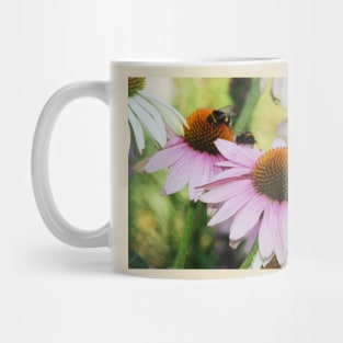 Echinacea Purpurea with Bees Mug